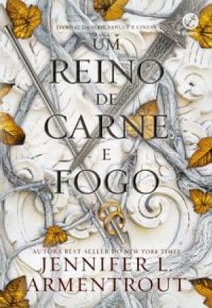 Capa de Um Reino de Carne e Fogo (De Sangue e Cinzas #2)
