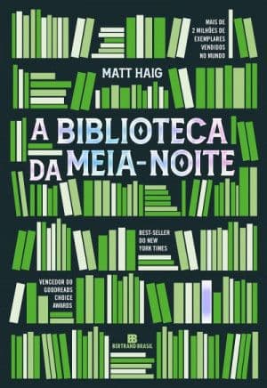 Capa de A biblioteca da meia-noite